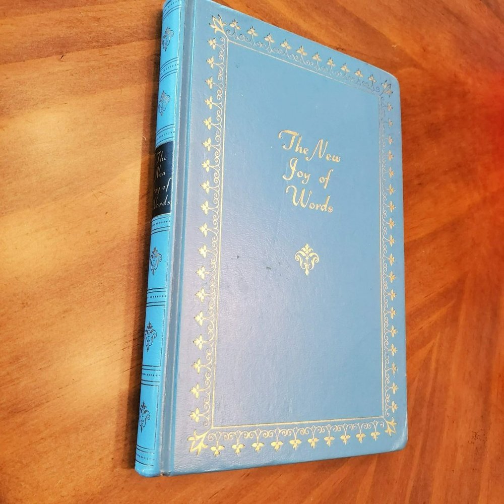 Vintage Hardcover Book, 1971, The New Joy of Words, J G Ferguson Publishing